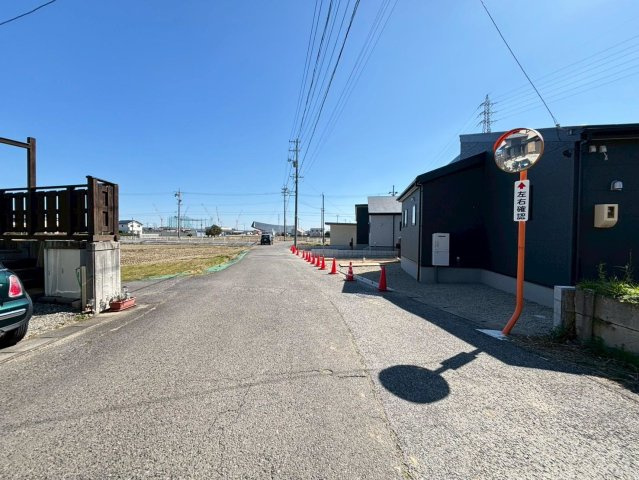 リーブルガーデン　安八郡安八町氷取第1　全2区画分譲の前面道路含む現地写真|■前面道路　■ヤマダ不動産　株式会社リライフ　
■夢のマイホーム購入をフルサポートします！