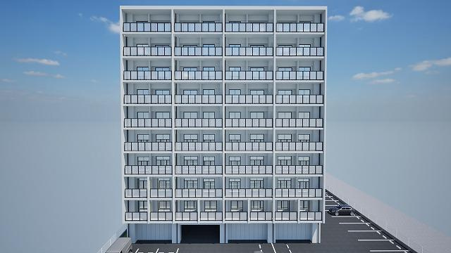 【外観パース】 | ディアコート新栄