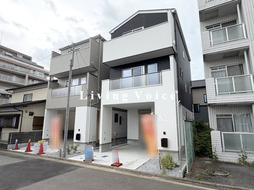 【仲介手数料０円】相模原市中央区小町通1期　新築一戸建て　全2棟の外観|1号棟　相模原市中央区小町通1期　新築一戸建て　全2棟
