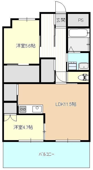 【間取り】 | ディアコート新栄