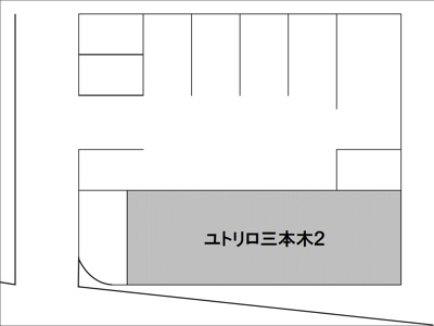 【区画図】 | ユトリロ三本木2