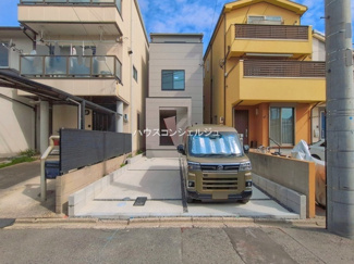 【外観】 | 名古屋市中村区稲葉地町４丁目74-5【仲介手数料無料】新築一戸建て　1号棟