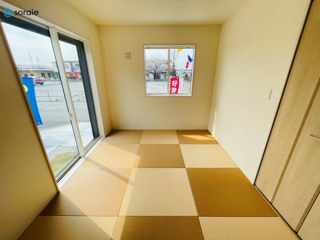 川越市今成2丁目　新築戸建の和室|3/30撮影