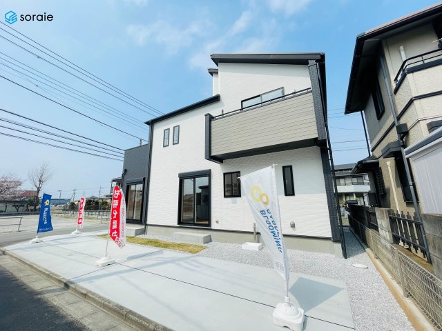 川越市今成2丁目　新築戸建の外観|3/30撮影