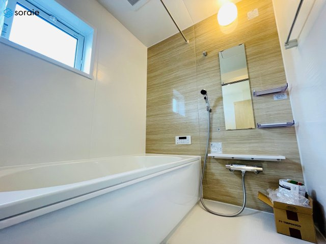 川越市今成2丁目　新築戸建の浴室|3/30撮影