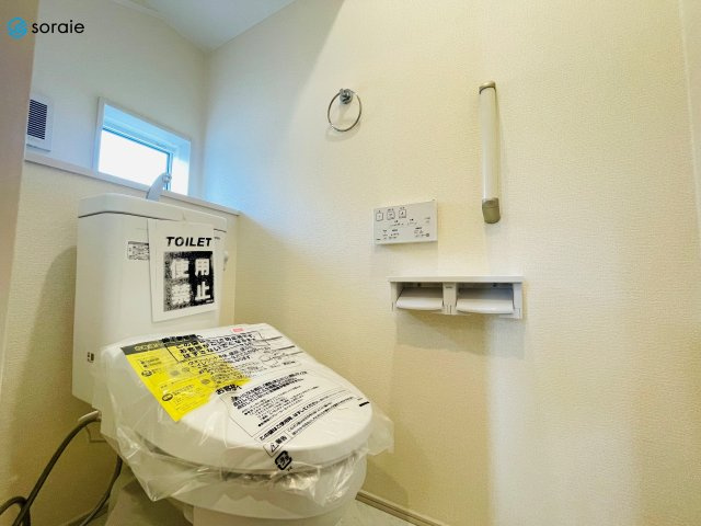 川越市今成2丁目　新築戸建のトイレ|3/30撮影