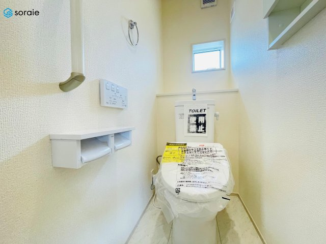 川越市今成2丁目　新築戸建のトイレ|3/30撮影