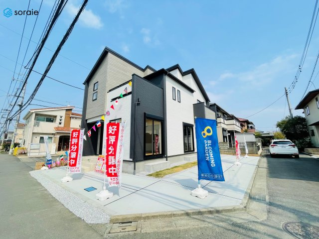 川越市今成2丁目　新築戸建の外観|3/30撮影