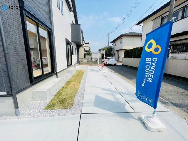 川越市今成2丁目　新築戸建の駐車場|3/30撮影