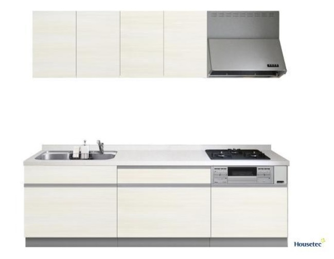 【キッチン】 | 花見川区こてはし台１丁目　中古戸建て | システムキッチン新規交換