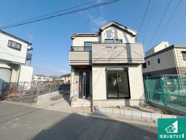 羽曳野市郡戸　新築一戸建ての外観|安心の10年保証！外観を美しく保ち、雨水で汚れを落とします！気になることがありましたら、お気軽にお問い合わせください！