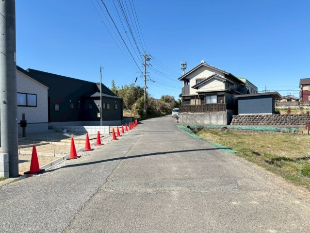 リーブルガーデン　安八郡安八町氷取第1　全2区画分譲の前面道路含む現地写真|■前面道路　■ヤマダ不動産　株式会社リライフ　
■夢のマイホーム購入をフルサポートします！