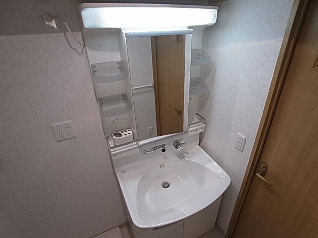 神戸市長田区若松町３丁目の賃貸マンションの洗面所|シャンプードレッサー