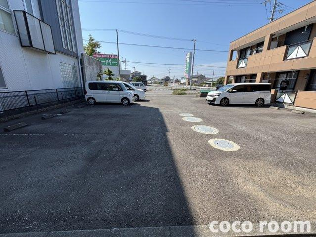 ハーフェンの駐車場