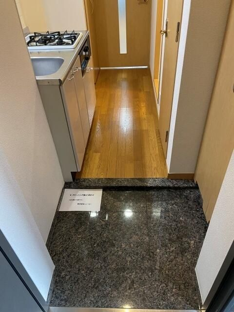 ルーブル高田馬場の玄関