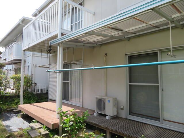 Ｔａｋａｋｉ貸家の庭