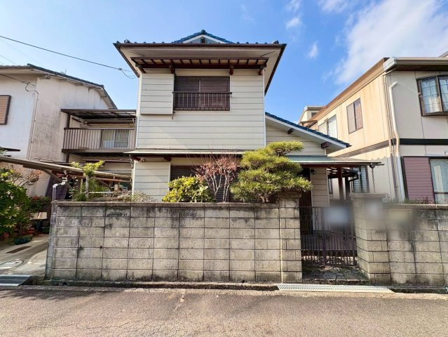 草津市上笠2丁目　建築条件無し売土地の外観