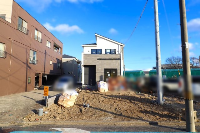新築戸建・新築建売　郡山市本町二丁目　橘小・第三中の外観