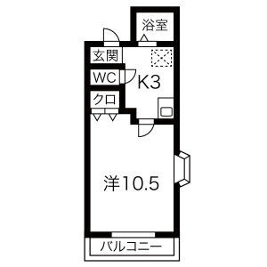 サイリッチ久後崎の間取り