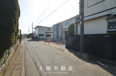 【前面道路含む現地写真】 | 海老名市門沢橋6丁目 新築戸建て 全2棟【仲介手数料無料】 | ※令和8年3月下旬に撮影