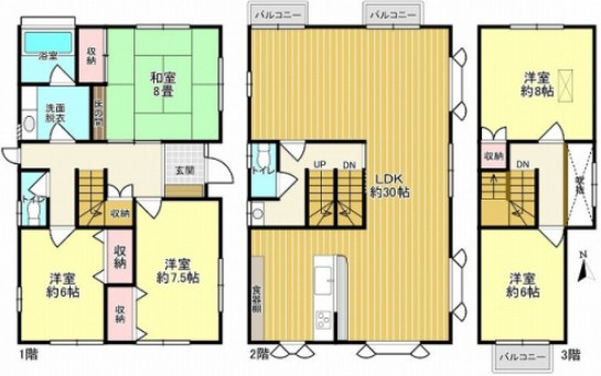【間取り】 | 伊東市宇佐美　戸建