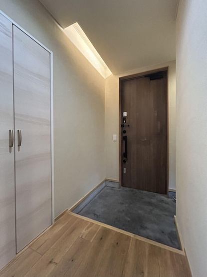 【居間・リビング】 | ※CGで家具小物等を消したイメージです。