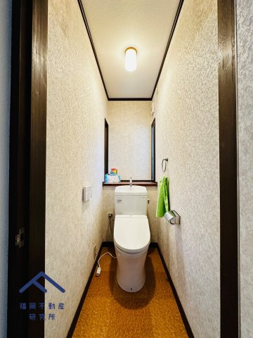 筑紫野市紫６丁目　戸建てのトイレ