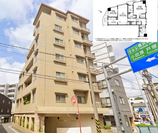 ヴェルビュ横浜反町の外観