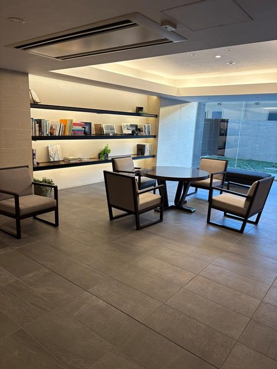 インプレスト所沢のロビー