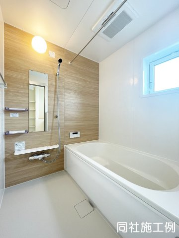 新築戸建・新築建売　郡山市本町二丁目　橘小・第三中の浴室|同社施工例