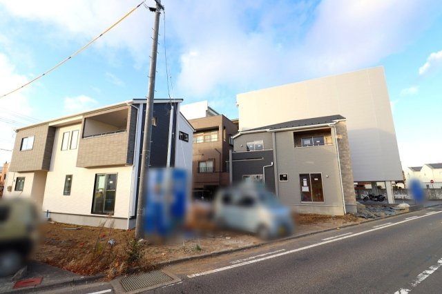 新築戸建・新築建売　郡山市本町二丁目　橘小・第三中の前面道路含む現地写真