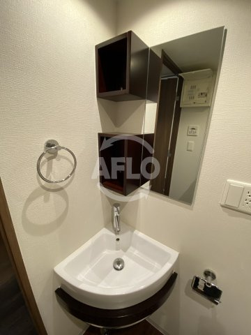 メインステージ西天満T's SQUAREの洗面所|メインステージ西天満T's SQUARE　独立洗面化粧台