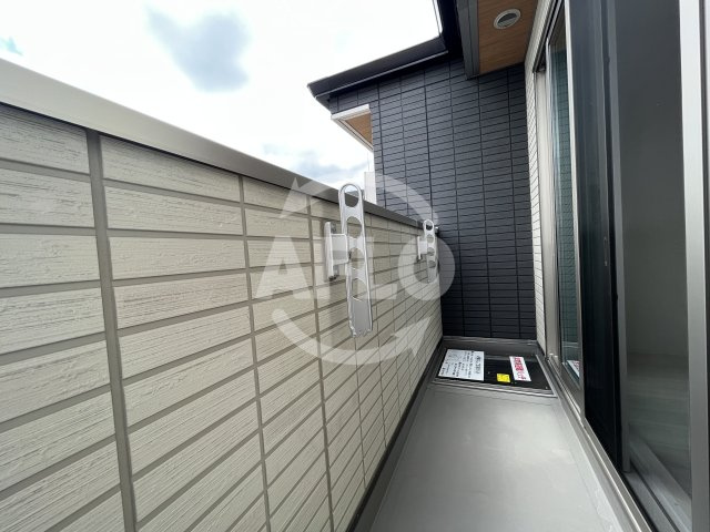 プランドール文の里のバルコニー|プランドール文の里　バルコニー