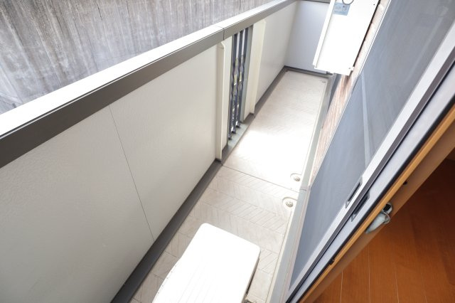 ルミエール南生駒Ⅲのバルコニー