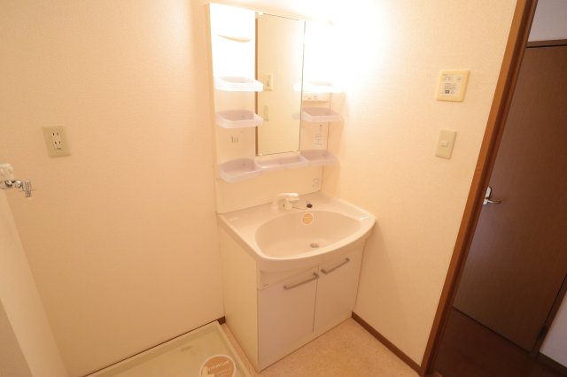 ルミエール南生駒Ⅲの洗面所