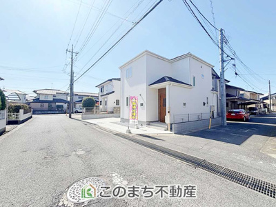 【前面道路含む現地写真】 | ハートフルタウン宇都宮市鶴田町97番　A号棟 | 前面道路含む現地写真