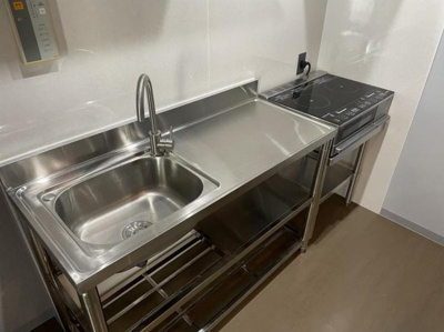 【キッチン】 | 美野島シャトー | お料理しやすいキッチンです