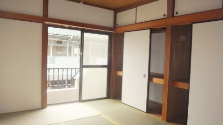 ヒカリコーポの収納|６帖の和室です！