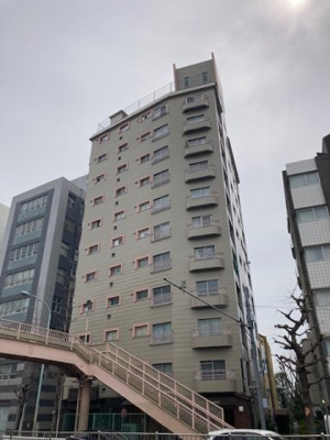【外観】 | 新高円寺パールマンション | 鉄筋コンクリート造のがっちりとした建物。