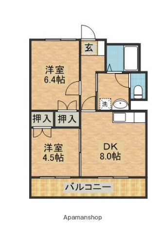 【間取り】 | サングランデ21