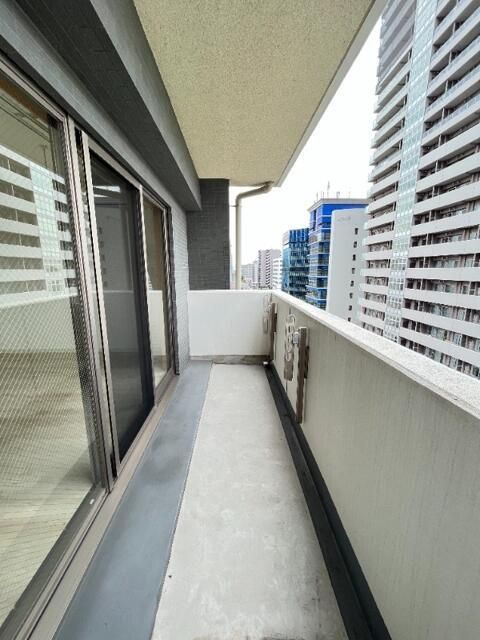 レジディア南砂町のバルコニー