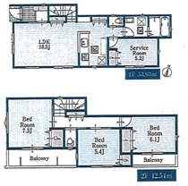 名古屋市中村区下米野町2丁目９【仲介手数料無料】新築一戸建て 1号棟の画像