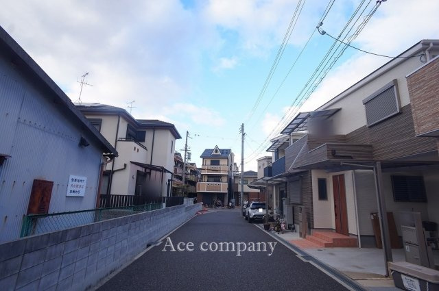 【前面道路含む現地写真】 | 平野区瓜破東4丁目 | 【前面道路：幅員5ｍ☆】