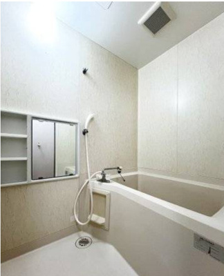 【浴室】 | パークビレッヂＥ | ゆったり過ごせるお風呂です