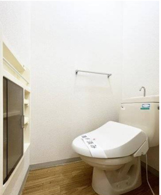 【トイレ】 | パークビレッヂＥ | 落ち着いたトイレです