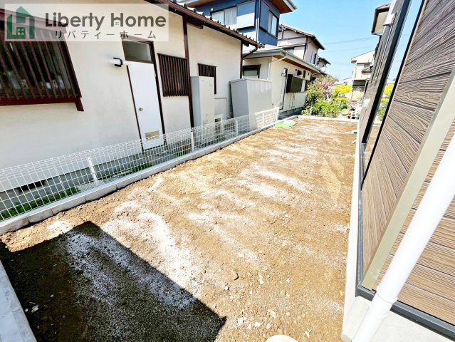 つくば市森の里第7　新築戸建の庭