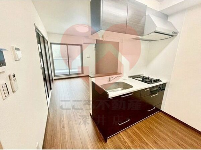 【居間・リビング】 | 柏原市法善寺２丁目貸家