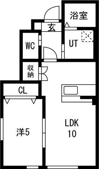 TX前沢 Aの間取り