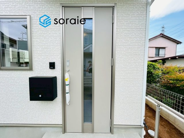 CRADLE GARDEN 所沢市荒幡第22　全１棟の玄関|令和8年4月27日撮影。