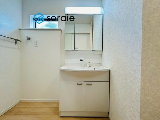 CRADLE GARDEN 所沢市荒幡第22　全１棟の独立洗面台|令和8年4月27日撮影。
